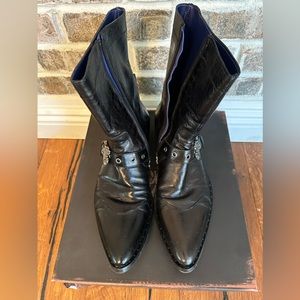 Mark Nason black boots 9.5 worn 3 times like new